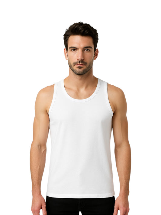 Erkek Beyaz Atlet 6’lı Paket