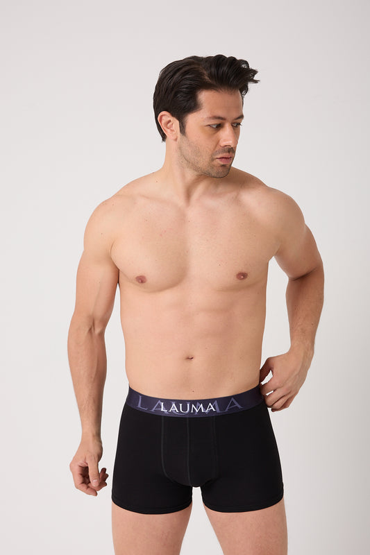 Erkek Siyah-Beyaz Boxer 3’lü Paket