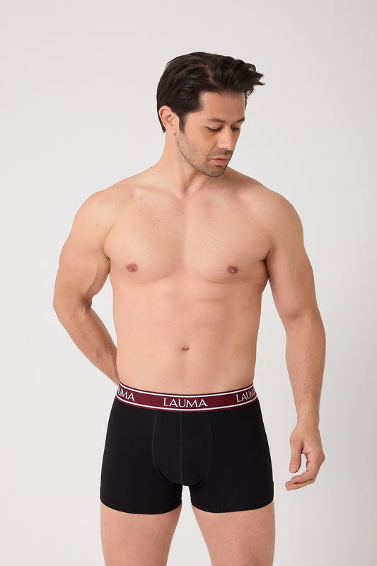 Erkek Siyah Boxer 3'lü Paket