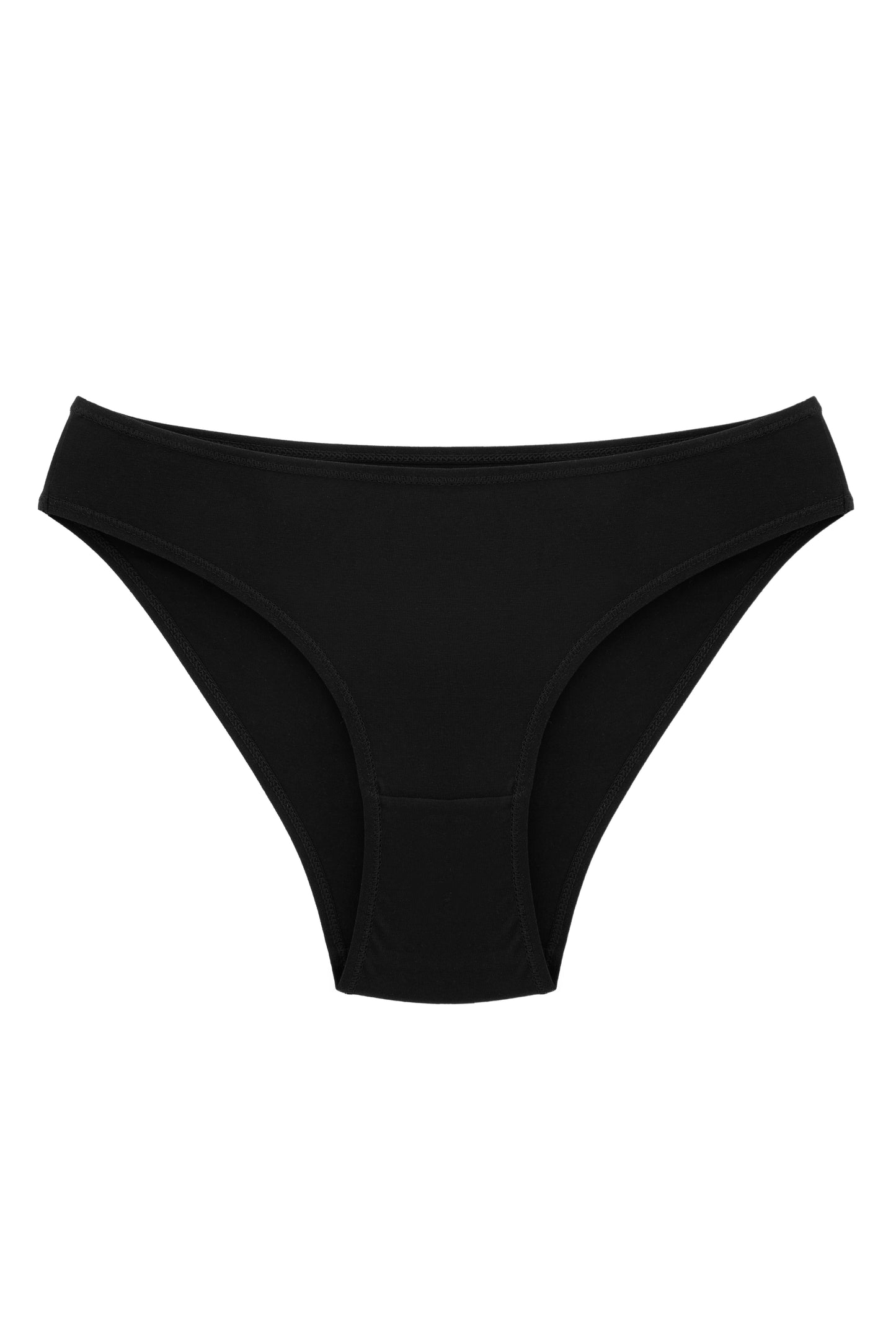 Kadın Siyah Slip Külot 5'li Paket