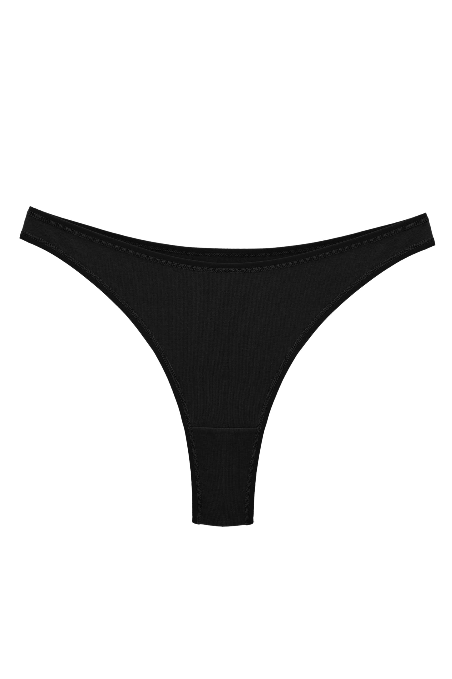 Kadın Siyah Brazilian Külot 5'li Paket