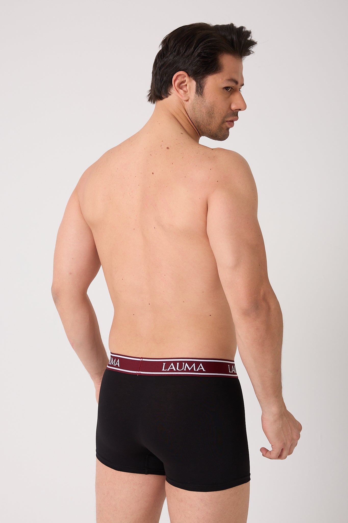 Erkek Siyah Boxer 6'lı Paket