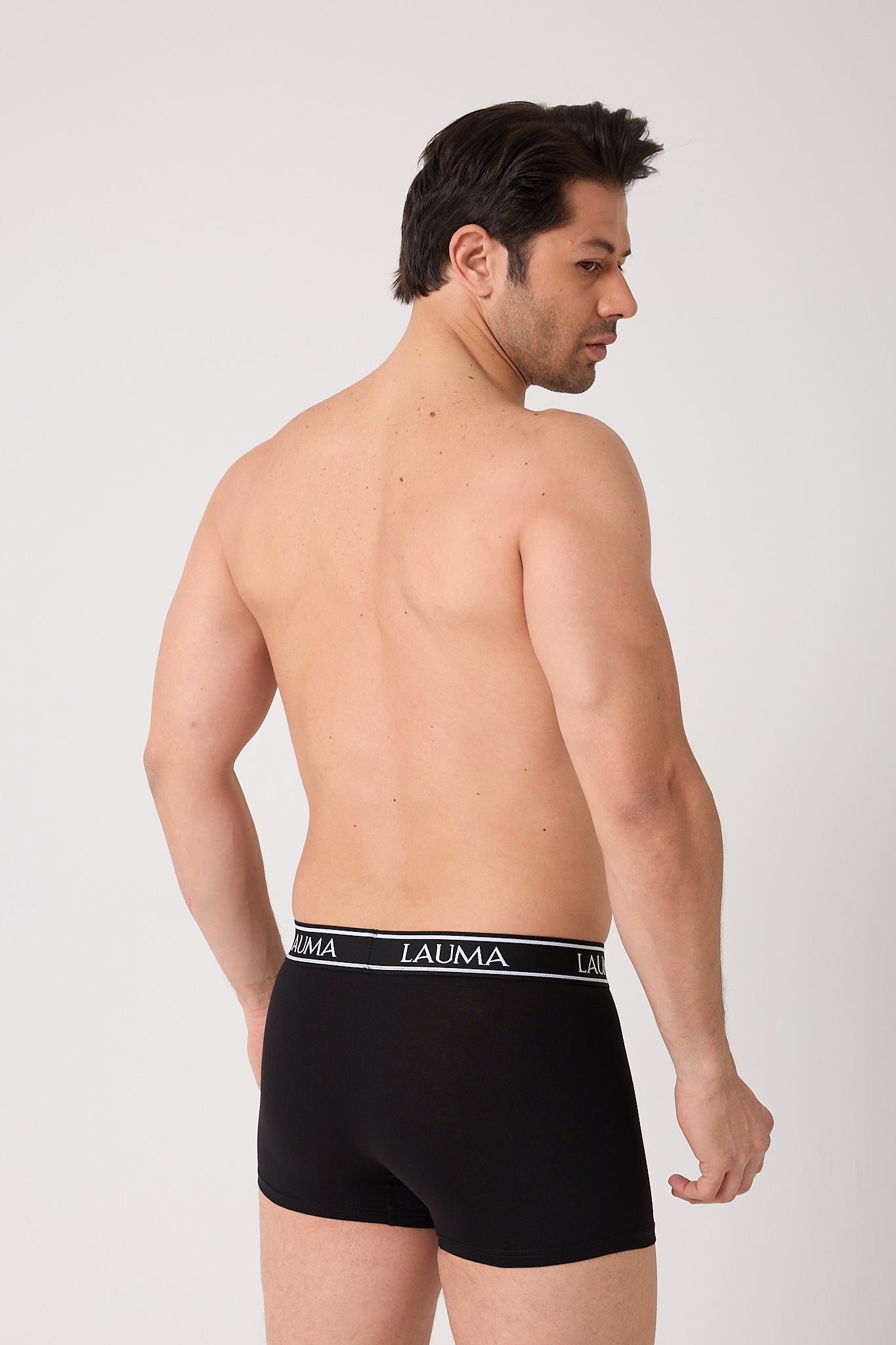 Erkek Siyah Boxer 3'lü Paket
