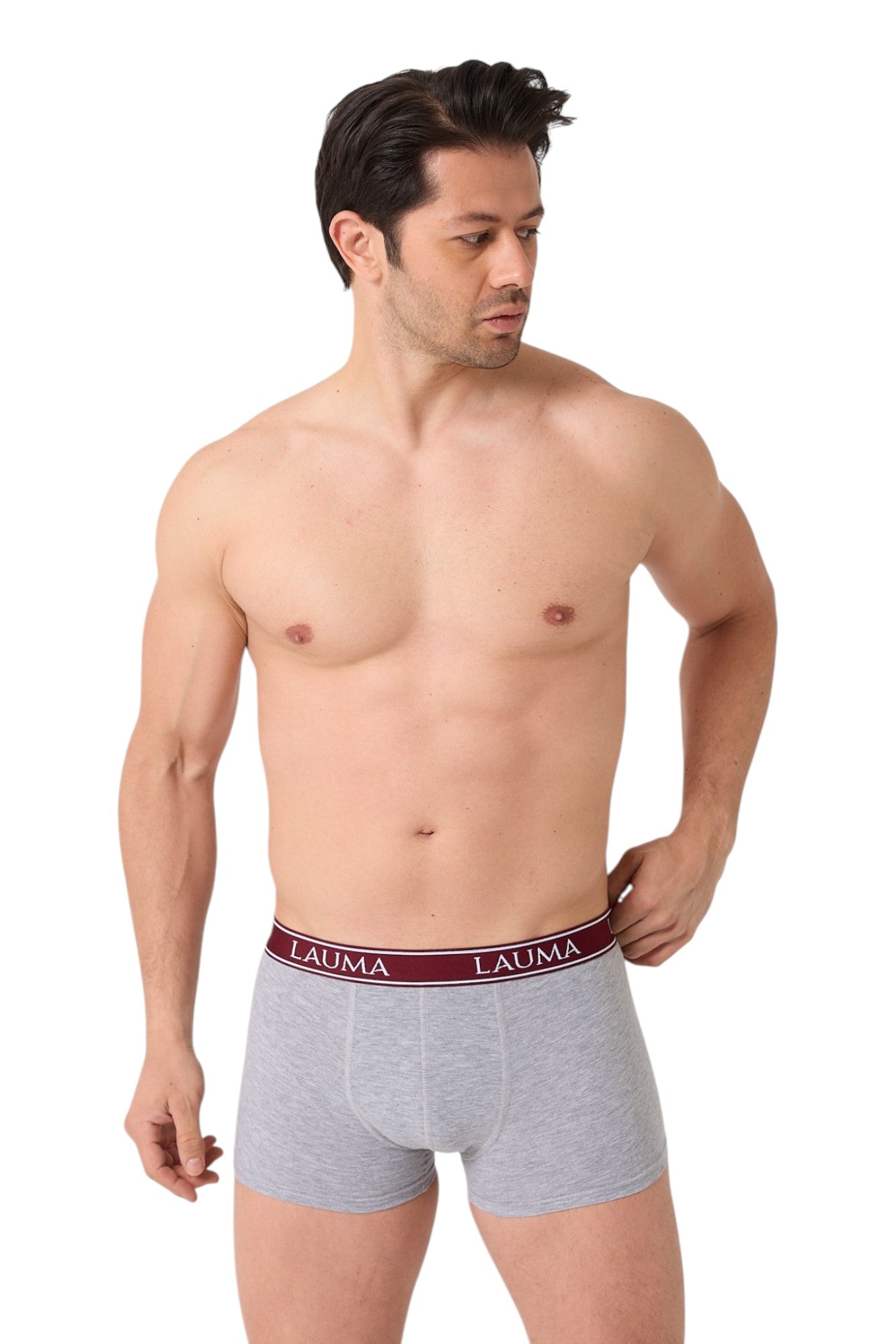Erkek Boxer 6'lı Paket | Siyah & Gri