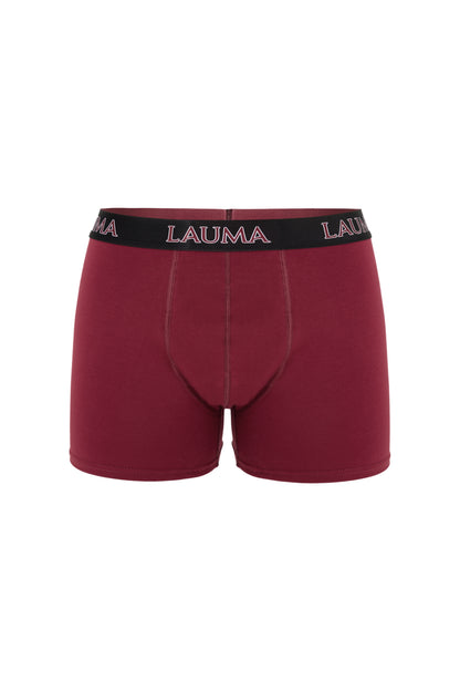 Erkek Bordo-Siyah Boxer 3’lü Paket
