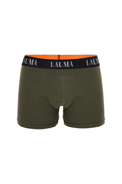Erkek Boxer Haki-Mor-Lacivert 3’lü Paket