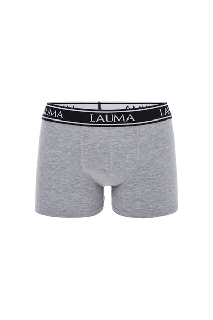 Erkek Açık Gri Boxer 9'lu Paket
