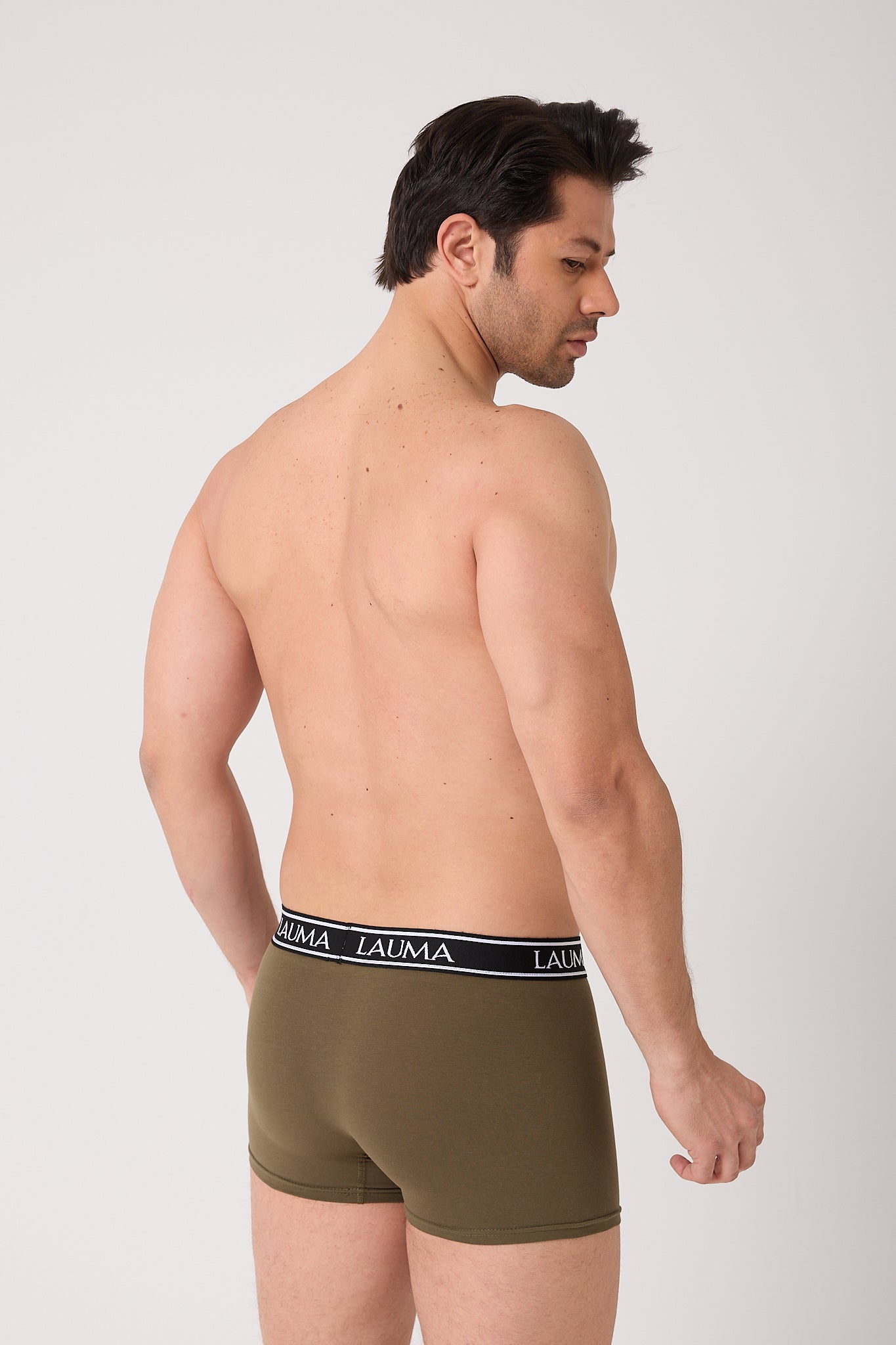 Erkek Haki Boxer 6'lı Paket
