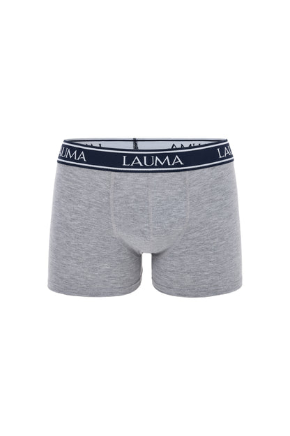 Erkek Açık Gri Boxer 9'lu Paket