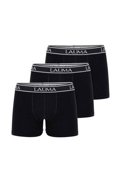 Erkek Siyah Boxer 3'lü Paket