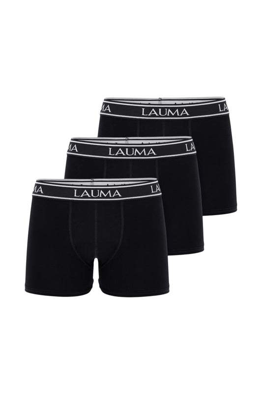 Erkek Siyah Boxer 3'lü Paket
