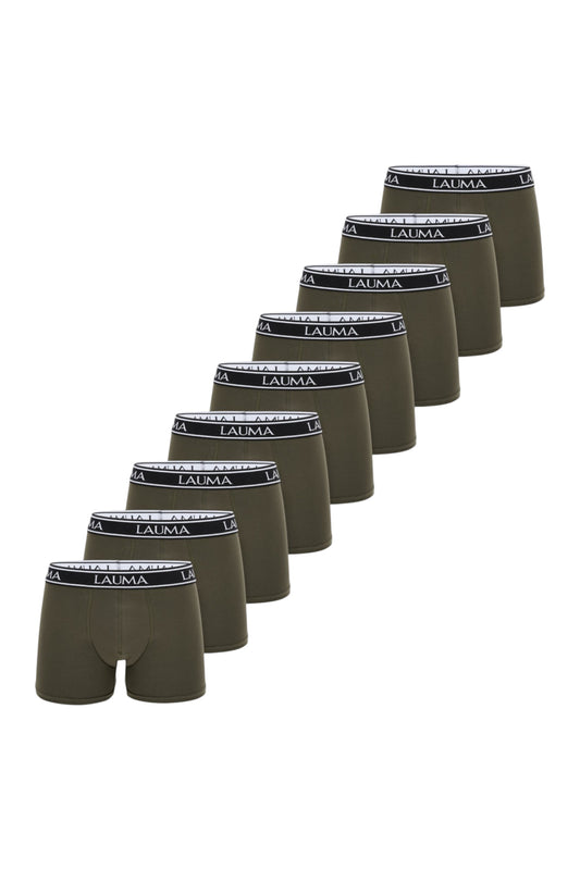 Erkek Haki Boxer 9’lu Paket
