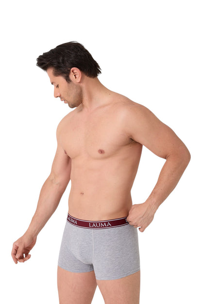 Erkek Boxer 6'lı Paket | Siyah & Gri